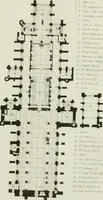 An illustration from History and antiquities of the cathedral churches of Great Britain : illustrated with a series of highly-finished engravings, exhibiting general and particular views, ground plans, and all the architectural features and ornaments in the various styles of building used in our ecclesiastical edifices (1814)