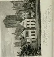 An illustration from History and antiquities of the cathedral churches of Great Britain : illustrated with a series of highly-finished engravings, exhibiting general and particular views, ground plans, and all the architectural features and ornaments in the various styles of building used in our ecclesiastical edifices (1814)