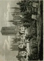 An illustration from History and antiquities of the cathedral churches of Great Britain : illustrated with a series of highly-finished engravings, exhibiting general and particular views, ground plans, and all the architectural features and ornaments in the various styles of building used in our ecclesiastical edifices (1814)