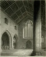 An illustration from History and antiquities of the cathedral churches of Great Britain : illustrated with a series of highly-finished engravings, exhibiting general and particular views, ground plans, and all the architectural features and ornaments in the various styles of building used in our ecclesiastical edifices (1814)