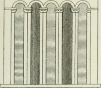 An illustration from History and antiquities of the cathedral churches of Great Britain : illustrated with a series of highly-finished engravings, exhibiting general and particular views, ground plans, and all the architectural features and ornaments in the various styles of building used in our ecclesiastical edifices (1814)