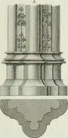 An illustration from History and antiquities of the cathedral churches of Great Britain : illustrated with a series of highly-finished engravings, exhibiting general and particular views, ground plans, and all the architectural features and ornaments in the various styles of building used in our ecclesiastical edifices (1814)