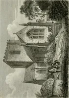 An illustration from History and antiquities of the cathedral churches of Great Britain : illustrated with a series of highly-finished engravings, exhibiting general and particular views, ground plans, and all the architectural features and ornaments in the various styles of building used in our ecclesiastical edifices (1814)