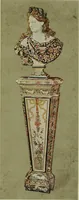 An illustration from A history and description of the old French faïence : with an account of the revival of faïence painting in France (1903)