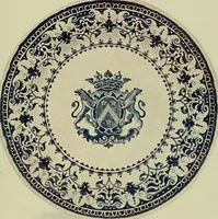 An illustration from A history and description of the old French faïence : with an account of the revival of faïence painting in France (1903)