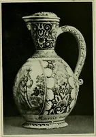 An illustration from A history and description of the old French faïence : with an account of the revival of faïence painting in France (1903)