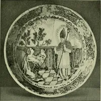 An illustration from A history and description of the old French faïence : with an account of the revival of faïence painting in France (1903)