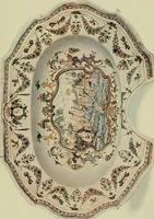 An illustration from A history and description of the old French faïence : with an account of the revival of faïence painting in France (1903)