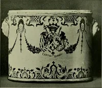 An illustration from A history and description of the old French faïence : with an account of the revival of faïence painting in France (1903)