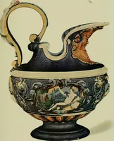 An illustration from A history and description of the old French faïence : with an account of the revival of faïence painting in France (1903)