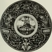 An illustration from A history and description of Italian majolica (1907)