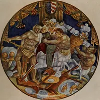 An illustration from A history and description of Italian majolica (1907)