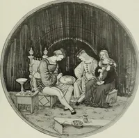 An illustration from A history and description of Italian majolica (1907)