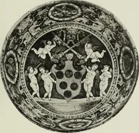 An illustration from A history and description of Italian majolica (1907)