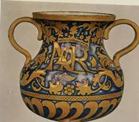 An illustration from A history and description of Italian majolica (1907)
