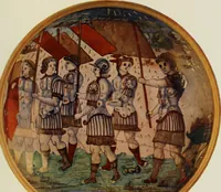 An illustration from A history and description of Italian majolica (1907)