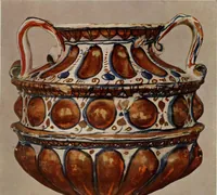 An illustration from A history and description of Italian majolica (1907)