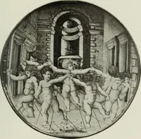 An illustration from A history and description of Italian majolica (1907)