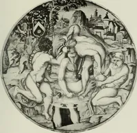 An illustration from A history and description of Italian majolica (1907)