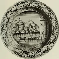 An illustration from A history and description of Italian majolica (1907)
