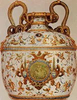 An illustration from A history and description of Italian majolica (1907)