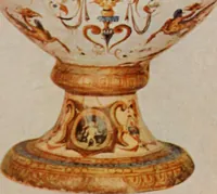 An illustration from A history and description of Italian majolica (1907)