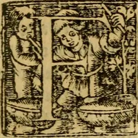 An illustration from The historye of Italye : a booke exceding profitable to be red: because it intreateth of the astate of many and dyuers common weales, how they haue bene, and now be gouerned (1561)