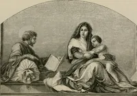 Picture 45 of 80 from An outline history of painting for beginners and students, with complete indexes and numerous full-page illustrations (1902), leaf 119