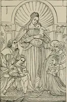 An illustration from An outline history of painting for beginners and students, with complete indexes and numerous full-page illustrations (1902)