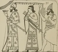 An illustration from An outline history of painting for beginners and students, with complete indexes and numerous full-page illustrations (1902)
