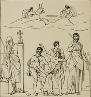 An illustration from An outline history of painting for beginners and students, with complete indexes and numerous full-page illustrations (1902)