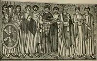 An illustration from An outline history of painting for beginners and students, with complete indexes and numerous full-page illustrations (1902)