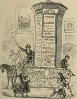 An illustration from A history of advertising, from the earliest times : illustrated by anecdotes, curious specimens, and biographical notes (1874)