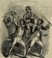 An illustration from A history of advertising, from the earliest times : illustrated by anecdotes, curious specimens, and biographical notes (1874)