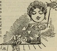 An illustration from A history of advertising, from the earliest times : illustrated by anecdotes, curious specimens, and biographical notes (1874)
