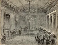 An illustration from A history of advertising, from the earliest times : illustrated by anecdotes, curious specimens, and biographical notes (1874)