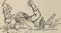 An illustration from A history of advertising, from the earliest times : illustrated by anecdotes, curious specimens, and biographical notes (1874)
