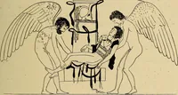 An illustration from History of ancient pottery, Greek, Etruscan, and Roman (1905)