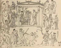 An illustration from History of ancient, early Christian, and mediaeval painting (1906)