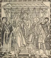 An illustration from History of ancient, early Christian, and mediaeval painting (1906)