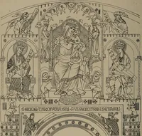 An illustration from History of ancient, early Christian, and mediaeval painting (1906)