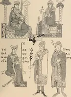 An illustration from History of ancient, early Christian, and mediaeval painting (1906)