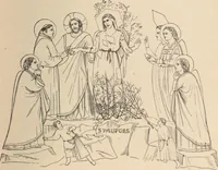 An illustration from History of ancient, early Christian, and mediaeval painting (1906)
