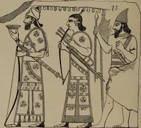 An illustration from History of ancient, early Christian, and mediaeval painting (1906)