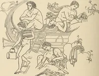 An illustration from History of ancient, early Christian, and mediaeval painting (1880)