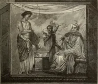 An illustration from History of ancient, early Christian, and mediaeval painting (1880)