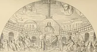 An illustration from History of ancient, early Christian, and mediaeval painting (1880)