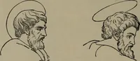 An illustration from History of ancient, early Christian, and mediaeval painting (1906)