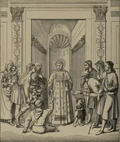 An illustration from History of ancient, early Christian, and mediaeval painting (1906)