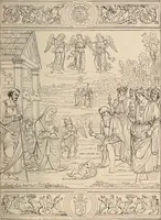 An illustration from History of ancient, early Christian, and mediaeval painting (1906)